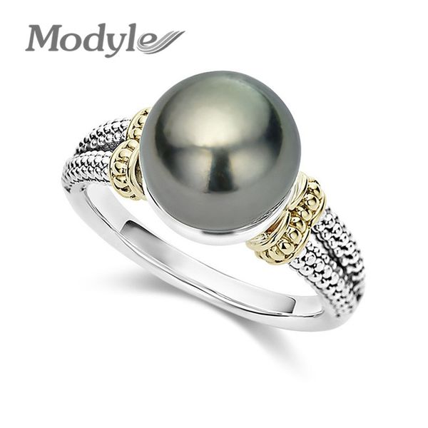 modyle ring with gray pearl and cubic zircon women jewelry dropshipping anel anillos aneis femme statement finger rings, Golden;silver
modyle ring with gray pearl and cubic zircon women jewelry dropshipping anel anillos aneis femme statement finger rings, Golden;silver