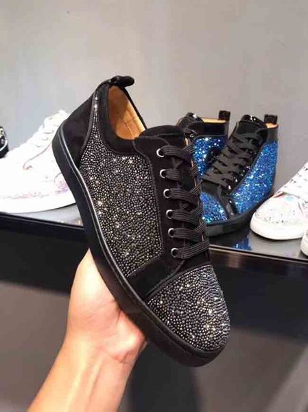 high-quality men's rhinestone strass sneakers shoes for men party wedding shoes,famous red bottoms sneaker high sport trainers designs, Black
high-quality men's rhinestone strass sneakers shoes for men party wedding shoes,famous red bottoms sneaker high sport trainers designs, Black