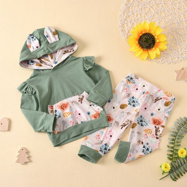 fashion cute infant newborn baby girl clothes hooded sweatshirt floral pants 2pcs outfit cotton baby tracksuit set43, White
fashion cute infant newborn baby girl clothes hooded sweatshirt floral pants 2pcs outfit cotton baby tracksuit set43, White