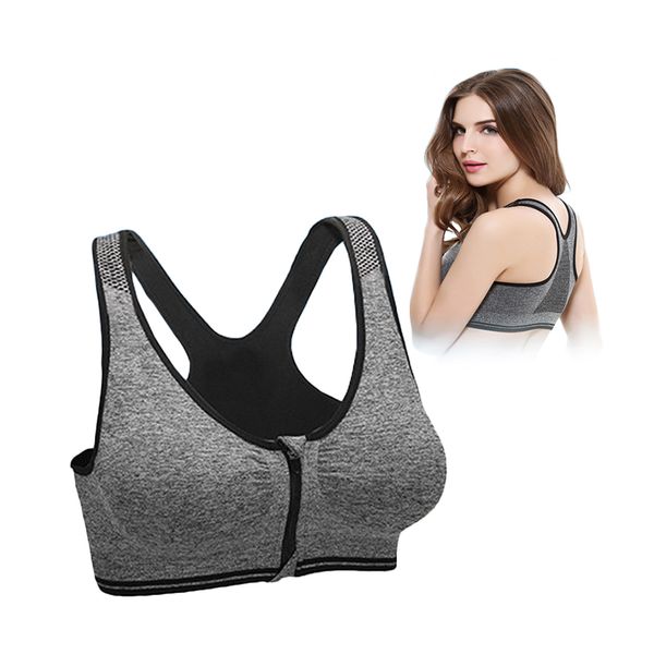 gym clothing zipper push up women sports brassiere,padded wireshockproof breathable ,fitness yoga bra top, White;black
gym clothing zipper push up women sports brassiere,padded wireshockproof breathable ,fitness yoga bra top, White;black