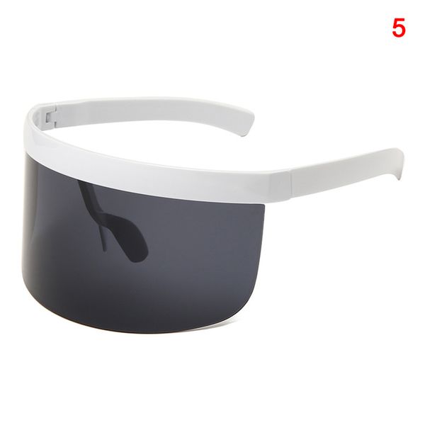 visor glasses side and front face coverage for long term wear reusable sunglasses d88, White;black
visor glasses side and front face coverage for long term wear reusable sunglasses d88, White;black