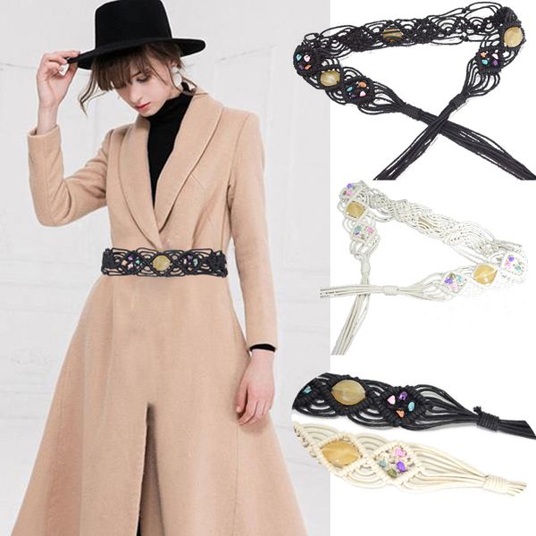 luxur desinger 2020 new 5.5cm wide white/black style waist chain retro pattern pure hand-woven wax rope decorative band bg-1571, Black;brown
luxur desinger 2020 new 5.5cm wide white/black style waist chain retro pattern pure hand-woven wax rope decorative band bg-1571, Black;brown