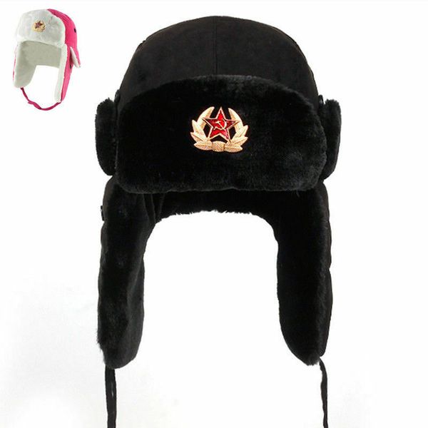 authentic soviet ushanka, russian fur hat + badge, ussr army soldier winter caps, Blue;gray
authentic soviet ushanka, russian fur hat + badge, ussr army soldier winter caps, Blue;gray