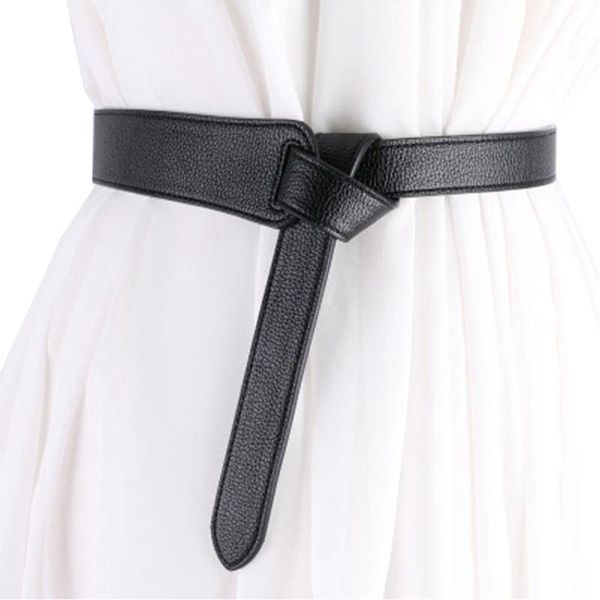 women belt waistband shirt dress fashion decorations party solid color leisure knotted waistband black pu leather accessories, Black;brown 
women belt waistband shirt dress fashion decorations party solid color leisure knotted waistband black pu leather accessories, Black;brown