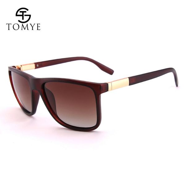 men sunglasses tomye p3008 fashion square polarized eyewear, White;black 
men sunglasses tomye p3008 fashion square polarized eyewear, White;black