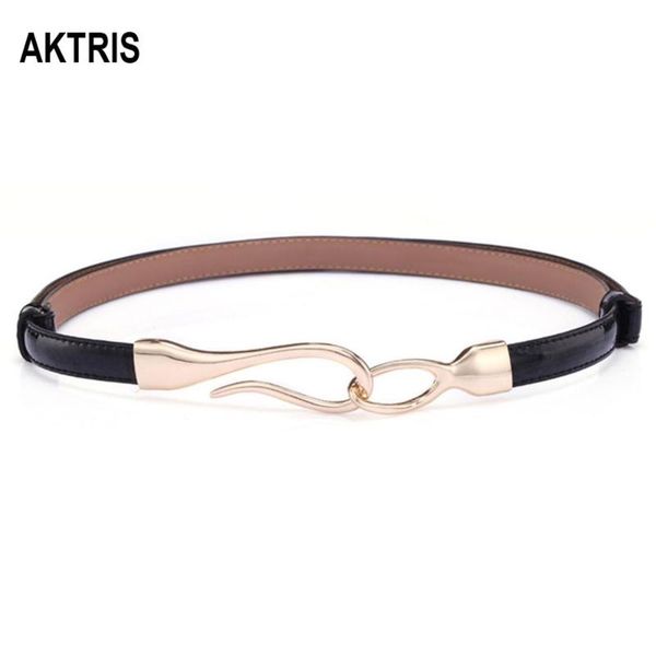 aktris fashion design female styles skirt decorative hook buckle belt real genuine leather slim waistband belts for women fco211, Black;brown
aktris fashion design female styles skirt decorative hook buckle belt real genuine leather slim waistband belts for women fco211, Black;brown