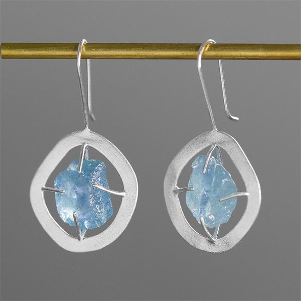 inature 925 sterling silver fine jewelry blue aquamarine drop earrings for women 200923
inature 925 sterling silver fine jewelry blue aquamarine drop earrings for women 200923