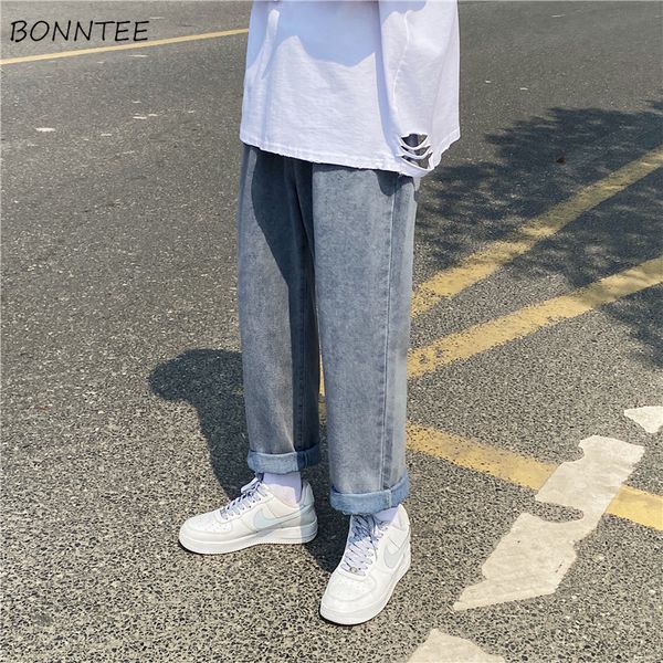 jeans men stylish straight vintage retro simple all-match students loose korean style chic popular leisure trousers for male new, Blue
jeans men stylish straight vintage retro simple all-match students loose korean style chic popular leisure trousers for male new, Blue