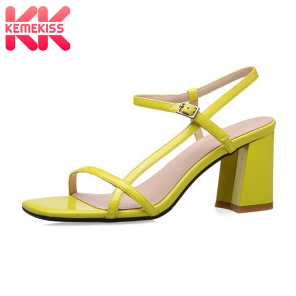 kemekiss new fashion shoes sandals buckle strap thick high heel summer shoes ladies footwear female sandals casual size 34-39, Black
kemekiss new fashion shoes sandals buckle strap thick high heel summer shoes ladies footwear female sandals casual size 34-39, Black