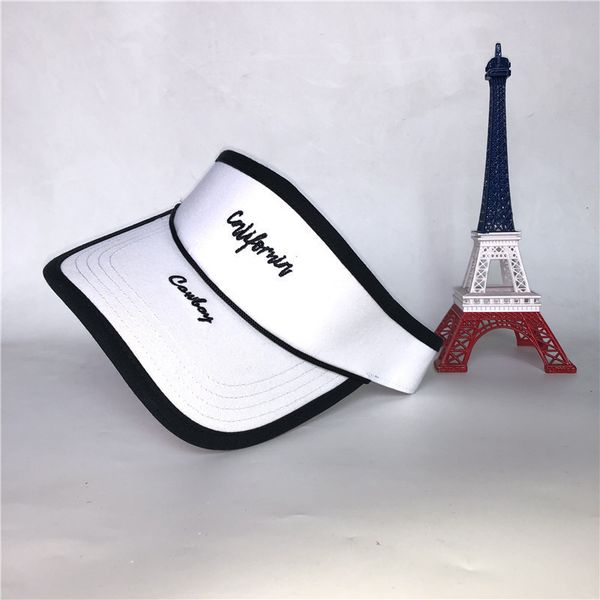 2020 summer simple letter cotton tide hat brand empty visor hat for women men embroidery sun cap snapback caps, Blue;gray
2020 summer simple letter cotton tide hat brand empty visor hat for women men embroidery sun cap snapback caps, Blue;gray
