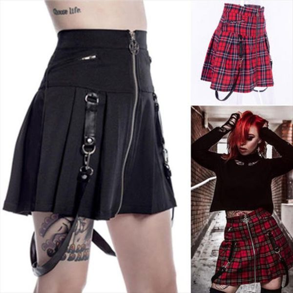 brand new style lady women mini skirt plaid skirts casual high waist new fashion ruffle pleated pencil skirts, Black
brand new style lady women mini skirt plaid skirts casual high waist new fashion ruffle pleated pencil skirts, Black