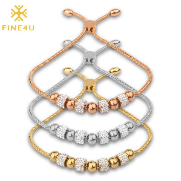 fine4u b145 stainless steel cuff bracelets & bangles for women men adjustable snake chain bracelet charm cz luxury jewelry gifts, Black
fine4u b145 stainless steel cuff bracelets & bangles for women men adjustable snake chain bracelet charm cz luxury jewelry gifts, Black