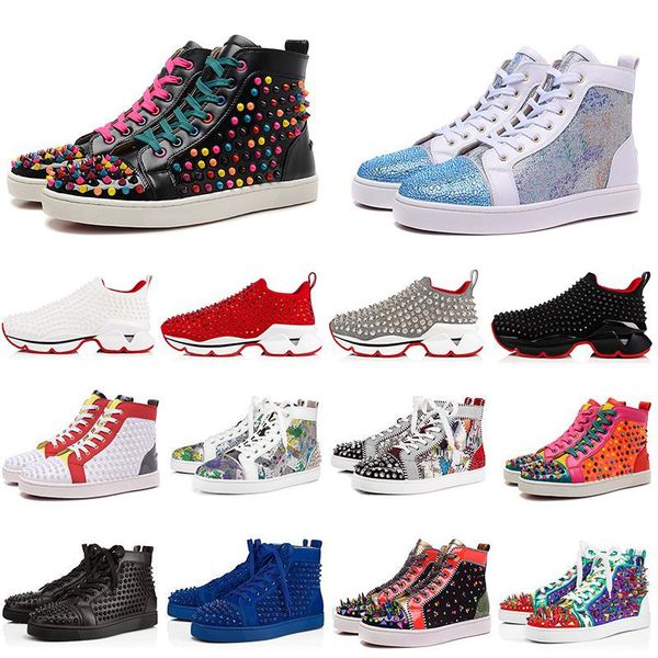 2020 custom shoes red bottoms men shoes happyrui spikes men women chaussures fashion trainers casual shoes 36-47 with box, Black
2020 custom shoes red bottoms men shoes happyrui spikes men women chaussures fashion trainers casual shoes 36-47 with box, Black