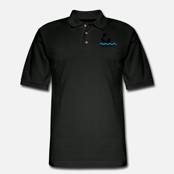 water polo t shirt men design cotton s-xxxl pictures fit building summer style normal shirt