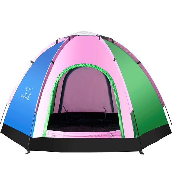 portable double layer 5-8 person rainproof barraca de acampamento uv full automatic ultra portable folding tent for hiking
portable double layer 5-8 person rainproof barraca de acampamento uv full automatic ultra portable folding tent for hiking