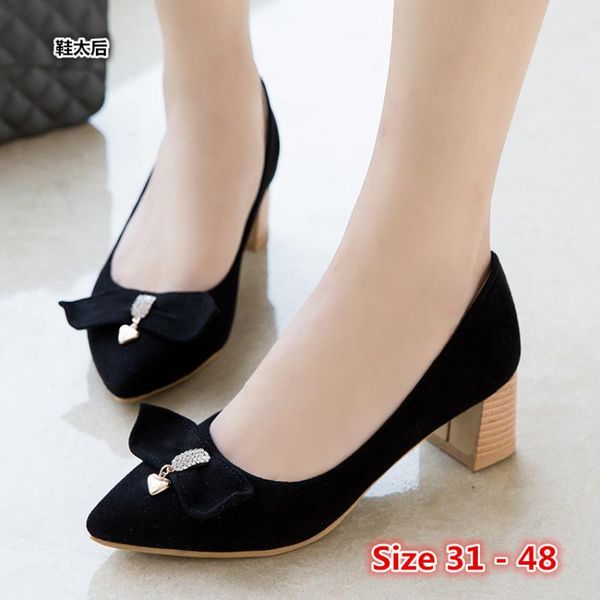 stiletto women pumps butterfly knot high heel shoes party wedding scarpin women office high heels small big size 31 - 48, Black
stiletto women pumps butterfly knot high heel shoes party wedding scarpin women office high heels small big size 31 - 48, Black