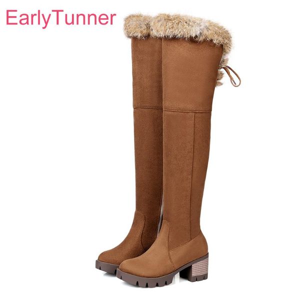 boots brand winter furry warm black women thigh high snow brown lady over knee shoes chunky heel ec93 plus big size 10 32 46
boots brand winter furry warm black women thigh high snow brown lady over knee shoes chunky heel ec93 plus big size 10 32 46