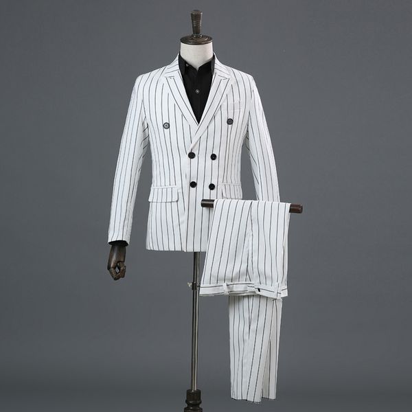 men's suits & blazers hip full set white black stripe mens tuxedo suit/medieval jacket/stage performance,jacket,vest and pants
men's suits & blazers hip full set white black stripe mens tuxedo suit/medieval jacket/stage performance,jacket,vest and pants