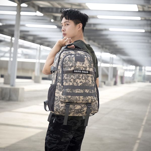 outdoor backpack multi-functional mountaineering bag backpack tactical camouflage chicken level three bag large capacity school
outdoor backpack multi-functional mountaineering bag backpack tactical camouflage chicken level three bag large capacity school