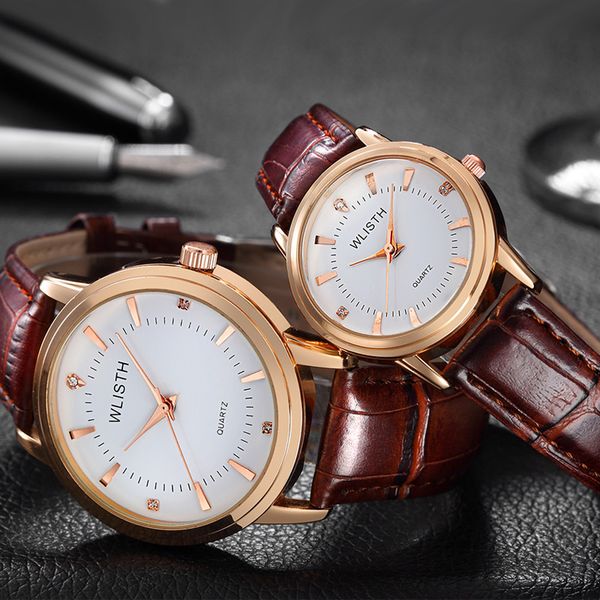 office business lovers watch fashion simple leisure waterproof belt quartz men's and women's watches, Slivery;brown
office business lovers watch fashion simple leisure waterproof belt quartz men's and women's watches, Slivery;brown