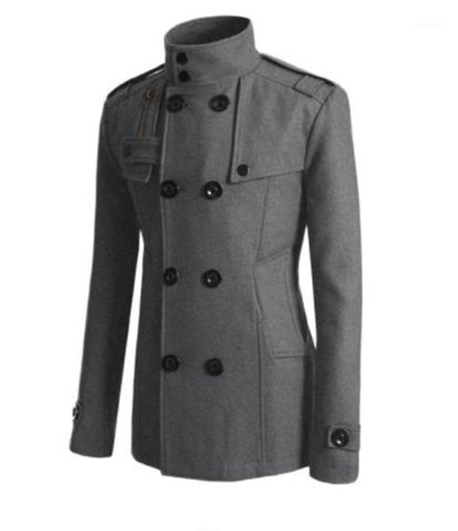 casual wool tweed long coat stand collar mens coat mens outerwear slim mid length jacket solid color, Black;brown
casual wool tweed long coat stand collar mens coat mens outerwear slim mid length jacket solid color, Black;brown