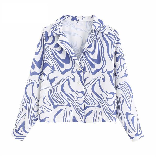 women autumn harajuku chic print blouse long sleeve turn down collar female casual short shirts vintage 2020 autumn blusas, White
women autumn harajuku chic print blouse long sleeve turn down collar female casual short shirts vintage 2020 autumn blusas, White