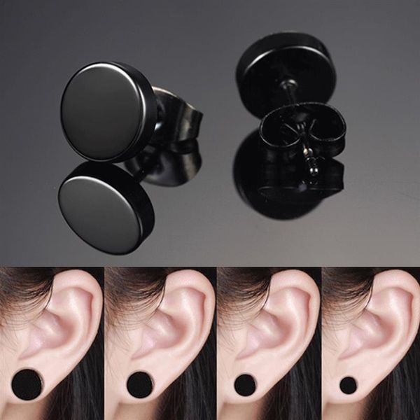 stud jiayiqi punk black round stainless steel earrings for men women classic minimalist jewelry party gifts hiphop ear, Golden;silver
stud jiayiqi punk black round stainless steel earrings for men women classic minimalist jewelry party gifts hiphop ear, Golden;silver