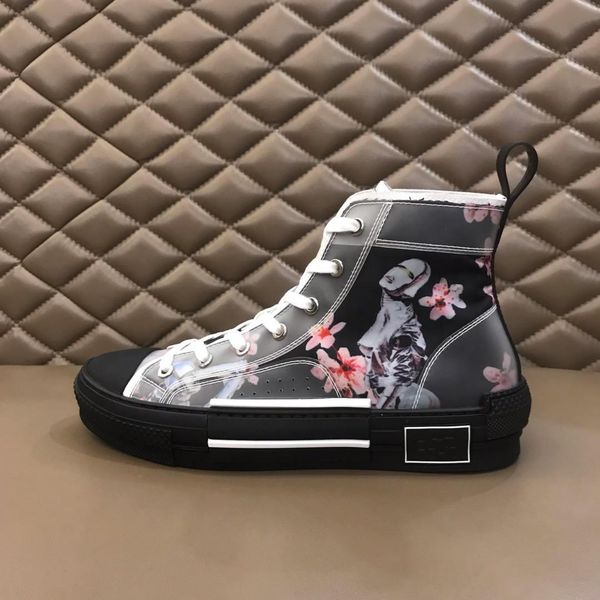 new platform newspaper flowers technical canvas b23 high oblique casual shoes men designer shoes womens fashion d connect sneakers, Black
new platform newspaper flowers technical canvas b23 high oblique casual shoes men designer shoes womens fashion d connect sneakers, Black