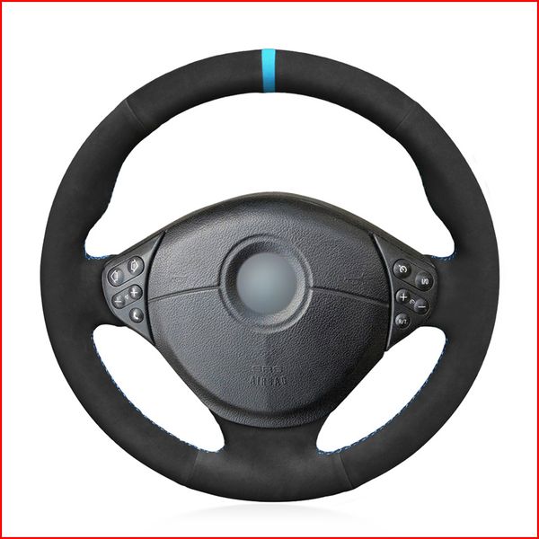 black suede light blue marker steering wheel cover for bmw m sport e36 1996-2000 e39 1995-2001 m5 1998-2000 e38
black suede light blue marker steering wheel cover for bmw m sport e36 1996-2000 e39 1995-2001 m5 1998-2000 e38