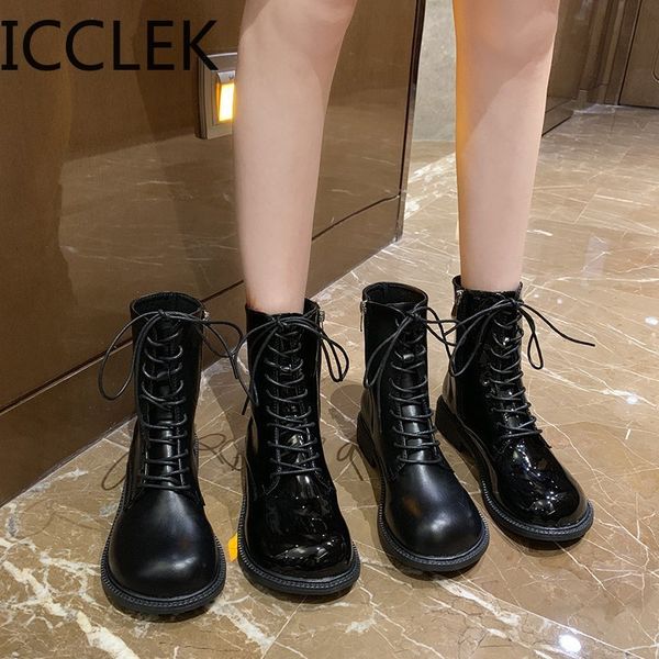 ankle boots for women motorcycle black boots women platform thick heel autumn winter shoes booties zapatos mujer a086
ankle boots for women motorcycle black boots women platform thick heel autumn winter shoes booties zapatos mujer a086