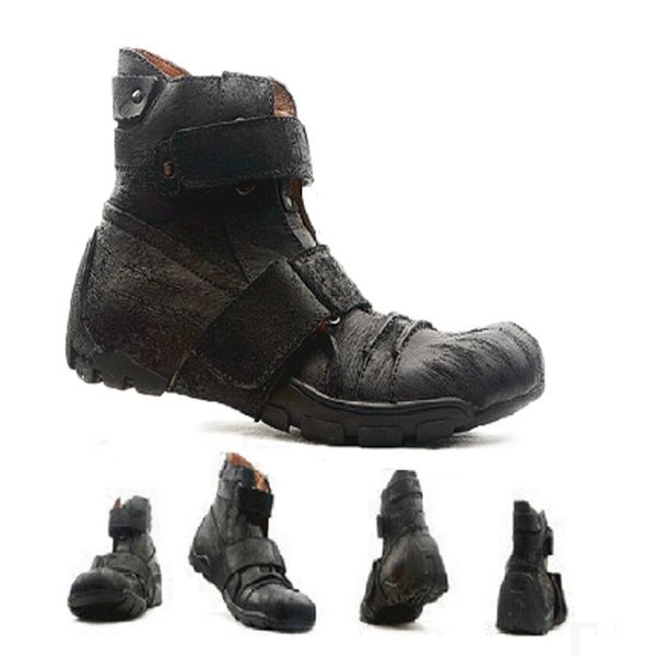 men boots men's cowhide genuine leather motorcycle boots men shoes ankle casual punk basic, Black
men boots men's cowhide genuine leather motorcycle boots men shoes ankle casual punk basic, Black