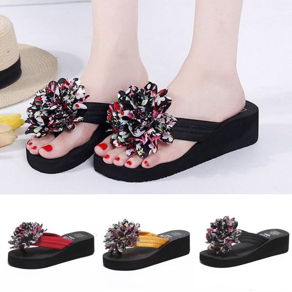 summer women shoes slippers casual wedge flower flip-flops fashion slippers women shoes female chaussure femme mujer, Black
summer women shoes slippers casual wedge flower flip-flops fashion slippers women shoes female chaussure femme mujer, Black
