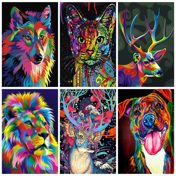 azqsd pictures oil painting by numbers animals handmade gift coloring by number canvas painting full kits 40x50cm
azqsd pictures oil painting by numbers animals handmade gift coloring by number canvas painting full kits 40x50cm