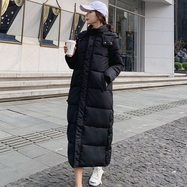 women's down & parkas x-long female winter jacket solid thick 2021 plus size hooded cotton padded loose coat women outwear, Black
women's down & parkas x-long female winter jacket solid thick 2021 plus size hooded cotton padded loose coat women outwear, Black
