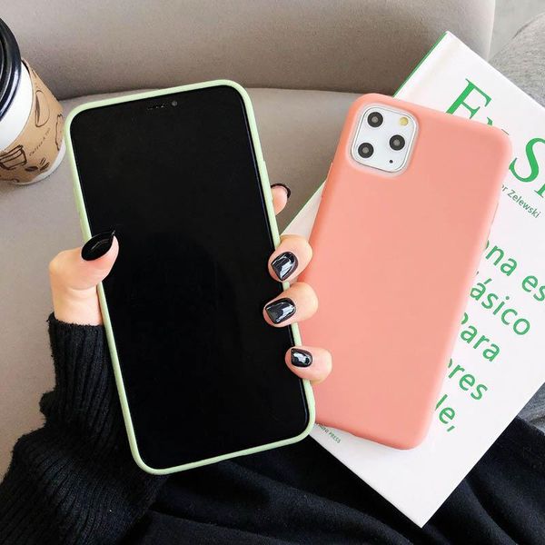 простой сплошного цвет телефон случай для iphone11 11pro max xr xs max x-7 tpu силикон задней крышки нового
простой сплошного цвет телефон случай для iphone11 11pro max xr xs max x-7 tpu силикон задней крышки нового
