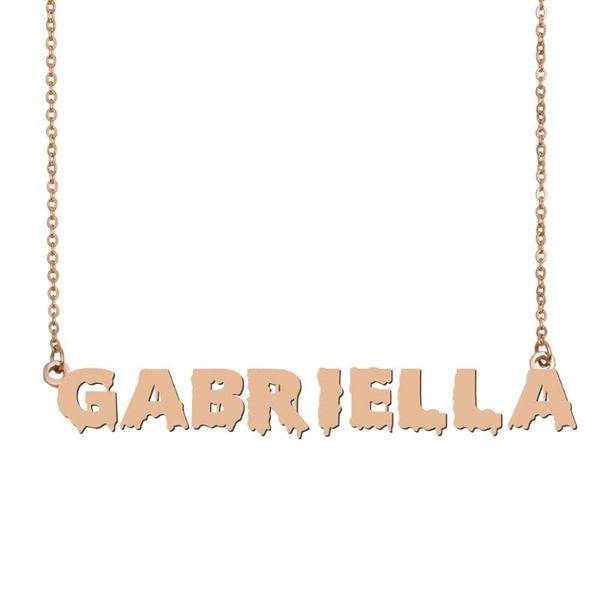 pendant necklaces gabriella name necklace , cool bloody art for halloween and santa's day jewelry gift kids boys girls, Silver
pendant necklaces gabriella name necklace , cool bloody art for halloween and santa's day jewelry gift kids boys girls, Silver