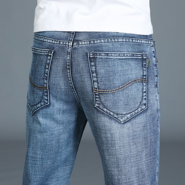 2020 autumn new arrival fashion brand men jeans washed slim jeans for men casual pants plus size 36 38 40, Blue
2020 autumn new arrival fashion brand men jeans washed slim jeans for men casual pants plus size 36 38 40, Blue