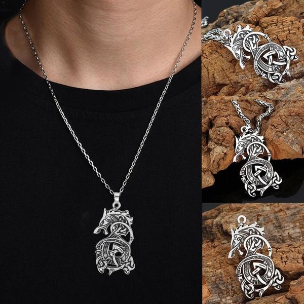 2020 new viking dragon men's sliver necklace retro chinese domineering hop jewelry choker men hip accessories dragon statem f9l1, Silver
2020 new viking dragon men's sliver necklace retro chinese domineering hop jewelry choker men hip accessories dragon statem f9l1, Silver