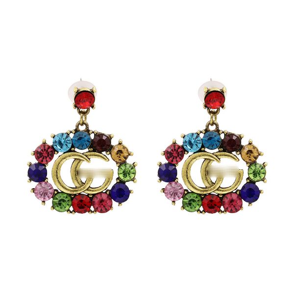 colorful diamond pattern women earrings classic letter lady pendant studs party & banquet trendy girls earrings jewelry, Golden
colorful diamond pattern women earrings classic letter lady pendant studs party & banquet trendy girls earrings jewelry, Golden