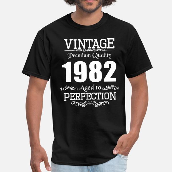vintage premium quality 1982 aged to perfection t shirt men printed 100% cotton s-xxxl clothes sunlight fashion summer cool shirt
vintage premium quality 1982 aged to perfection t shirt men printed 100% cotton s-xxxl clothes sunlight fashion summer cool shirt