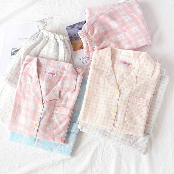 lover's pajama set men and women sleepwear fresh style plaid homewear turn-down collar long sleeve couple casual wear sleepwear, Black;brown
lover's pajama set men and women sleepwear fresh style plaid homewear turn-down collar long sleeve couple casual wear sleepwear, Black;brown