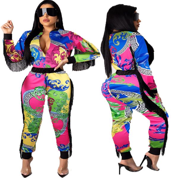 women tracksuit designer graffiti tie-dye print long sleeve zipper collar jacket coat pants leggings two piece casual sports suit l6635, Gray
women tracksuit designer graffiti tie-dye print long sleeve zipper collar jacket coat pants leggings two piece casual sports suit l6635, Gray