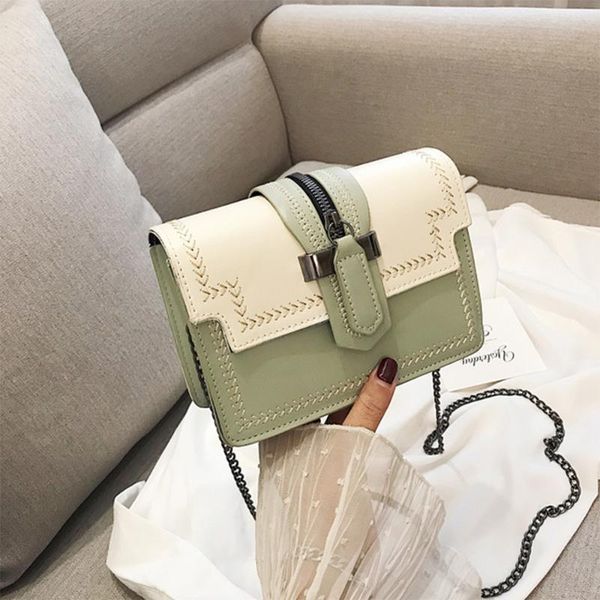 new bag women fashion wild chain small square bag embroidery thread shoulder diagonal women hit color
new bag women fashion wild chain small square bag embroidery thread shoulder diagonal women hit color