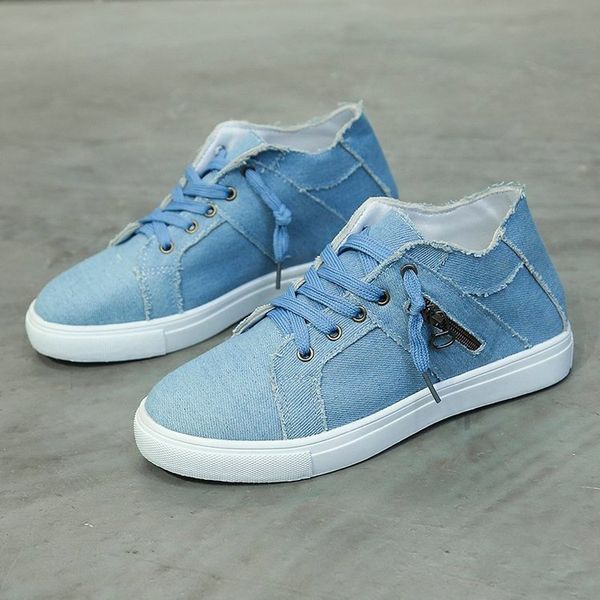 new casual canvas vulcanize women's shoes ladies sport sneakers female flats walking outdoor footwear office student size 35-43, Black
new casual canvas vulcanize women's shoes ladies sport sneakers female flats walking outdoor footwear office student size 35-43, Black