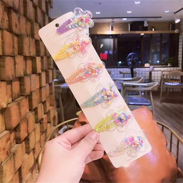 hair accessories in fashion children's hairclips ins sequins flower bb girl's side clips kids lovely hairpins, Slivery;white
hair accessories in fashion children's hairclips ins sequins flower bb girl's side clips kids lovely hairpins, Slivery;white