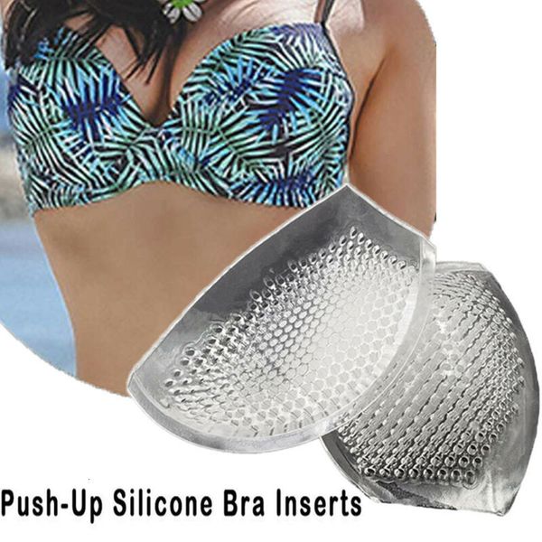 hirigin 1pair soft bikini bra insert/silicone round pads enhancer swimsuit push-up breathable seamless silicone chest pad, Black;white
hirigin 1pair soft bikini bra insert/silicone round pads enhancer swimsuit push-up breathable seamless silicone chest pad, Black;white