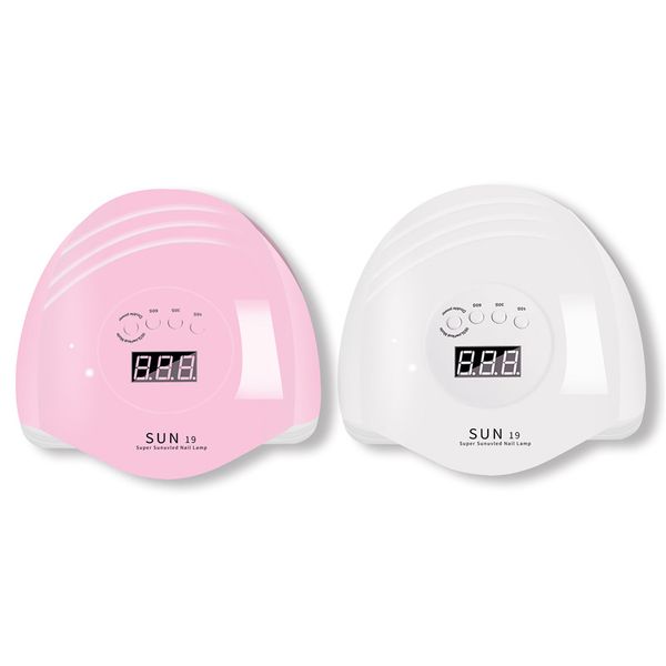 80w uv led nail lamp for manicure gel nail dryer drying polish lamp 10s/30s/60s/90s auto sensor manicure tools eu plug(pink
80w uv led nail lamp for manicure gel nail dryer drying polish lamp 10s/30s/60s/90s auto sensor manicure tools eu plug(pink