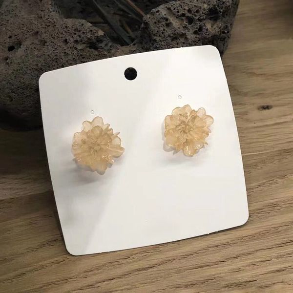 mengjiqiao 2020 new fashion elegant flower resin translucent stud earrings for women girls boucle d'oreille jewelry accessories, Golden;silver
mengjiqiao 2020 new fashion elegant flower resin translucent stud earrings for women girls boucle d'oreille jewelry accessories, Golden;silver