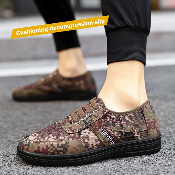 men's work shoes camouflage style sneakers lightweight om of movement mans walking footwear zapatos de hombre, Black
men's work shoes camouflage style sneakers lightweight om of movement mans walking footwear zapatos de hombre, Black