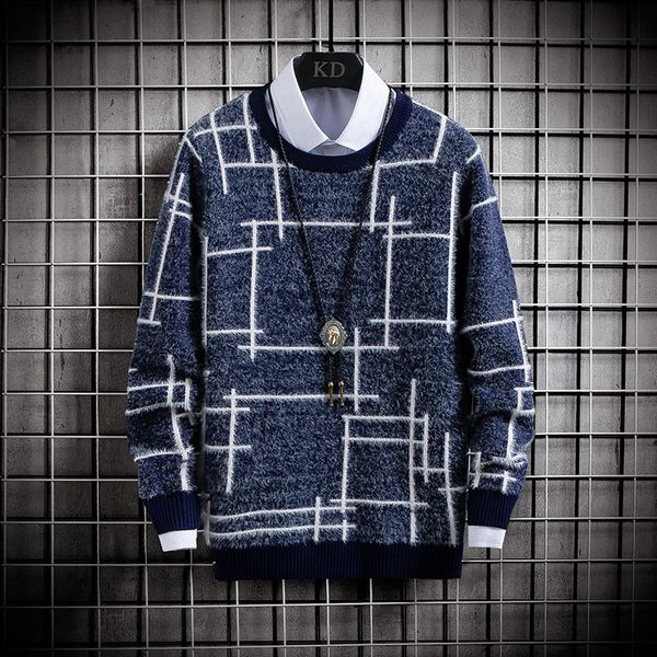 men's sweaters pullovers mens jersey sweater brand men casual striped o-neck slim 2021 autumn winter fashion printed knitwear shirt, White;black
men's sweaters pullovers mens jersey sweater brand men casual striped o-neck slim 2021 autumn winter fashion printed knitwear shirt, White;black